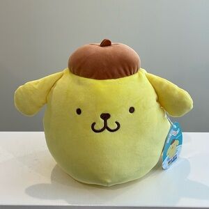 NWT 8” Sanrio Pompompurin Squishmallow